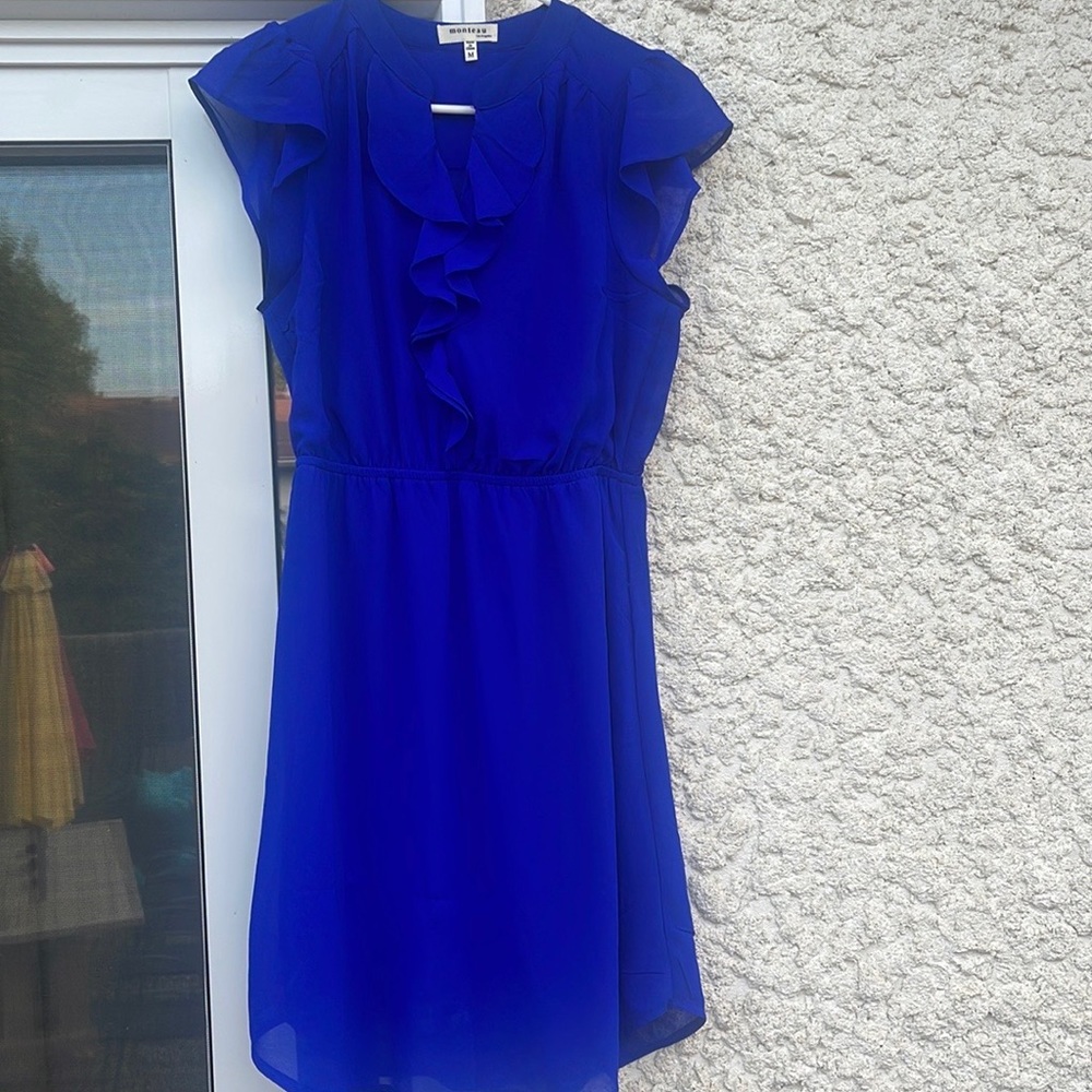 Royal blue dress